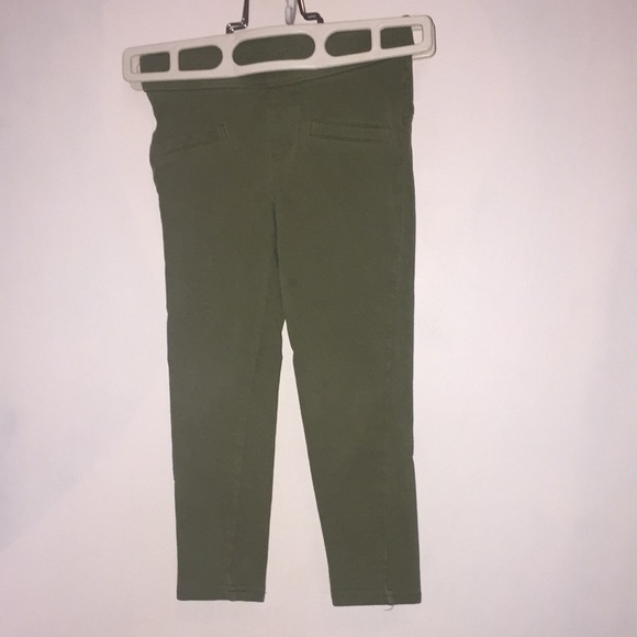 Sz 4T OshKosh B’gosh Legging khaki green - Picture 1 of 5